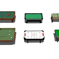 Sports Equipment Collection Featuring Billiard Foosball Air Hockey And Game Tables