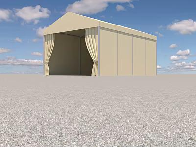 Modern Tent 3d model Modern Tent 3d model