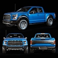 Hyundai Other Cars Ford F 150 Raptor Off-Road 3d model