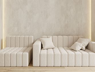 Double sofa 3d model