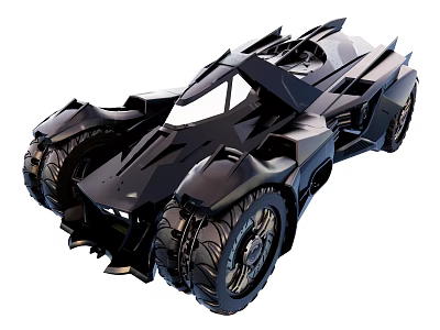 Batman Cars Hyundai Cars 3d model