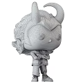 Loki Funko Pop Collectible Figure With Golden Horns Black Hair And Arms Crossed