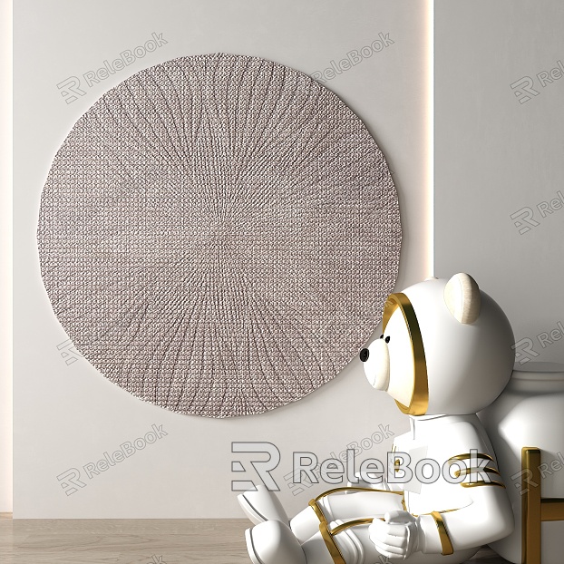 Modern Round Carpet Indian Carpet model