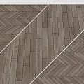 Natural Wooden Flooring With Herringbone And Straight Patterns For Modern Interior Design