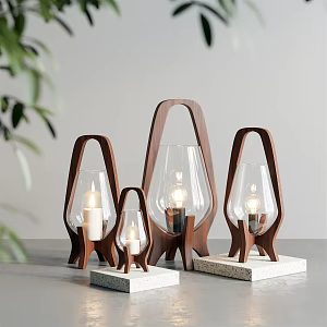 Modern table lamp 3d model