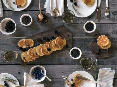 Breakfast 3d model