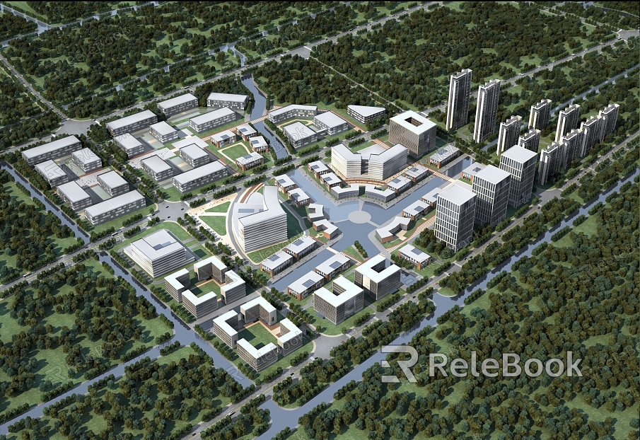 Industrial Park Planning Industrial Park model