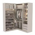 Modern Entryway Cabinet Sideboard With Hanging Garments Shoe Racks Drawers And Lighting