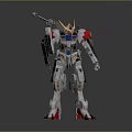 Mech Warrior Mech Soldier Machine Battlearm Mechanical Battlearm Machine Fighter Robot 3d model