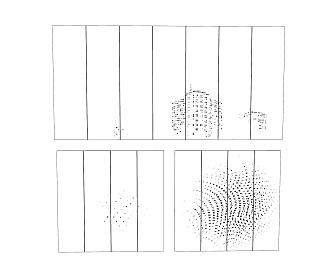 Modern wall plate Perforated plate aluminum plate 3d model