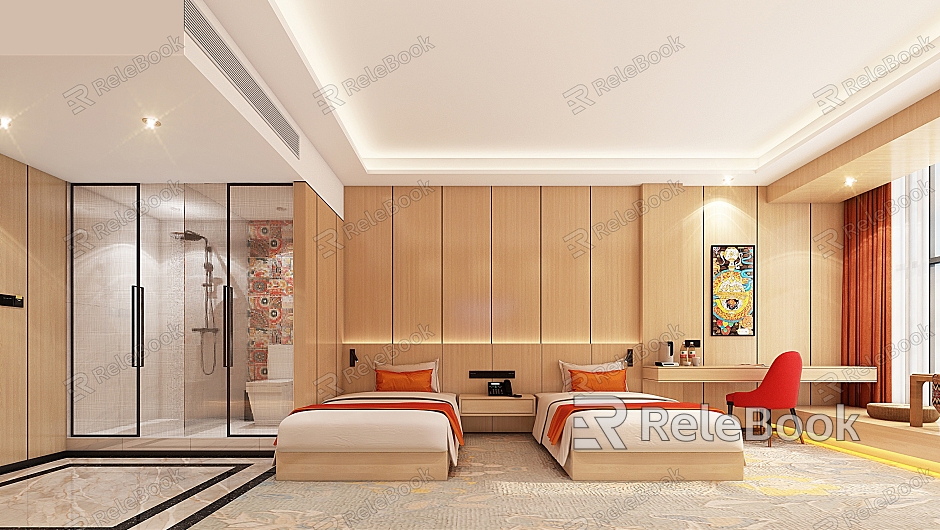 Modern Rooms Hotel Rooms Business Hotel Rooms Hotel Furniture Supplies Hotel Accessories model