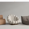Stylish Bean Bag Chairs With Various Designs And Colors For Living Room Decor