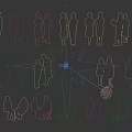 Medical Staff And Patients Interaction In Diverse Healthcare Scenes With Different Poses