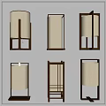 New Chinese Style Table Lamp 3d model