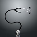 stethoscope fetal heart stethoscope medical equipment medical tools medical supplies daily necessities 3d model