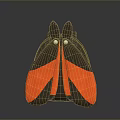 Rabbit Ear Design Backpack With Brown And Orange Color For Daily Use
