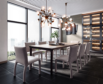 Modern Restaurant 3d model