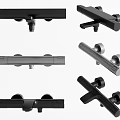 Industrial Equipment Mechanical Parts Featuring Various Black Gray Designs And Durable Build