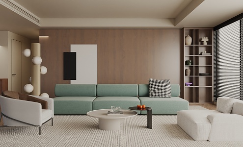 Living room 3d model