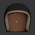 High Quality Black And Orange Tactical Weapon With Helmet Shaped Design And Leather Lining