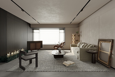 The Silent Living Room 3d model