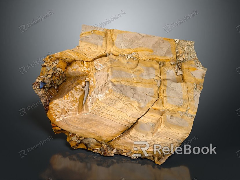 Stone Rock Stone Stone Appreciation Stone Strange Stone Ore Realistic model