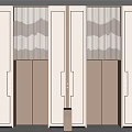 New Chinese-style Elevator 3d model