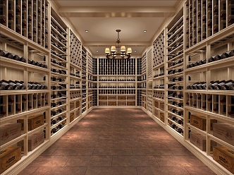 Jianou Wine Cellar Red Wine Cellar Winery 3d model