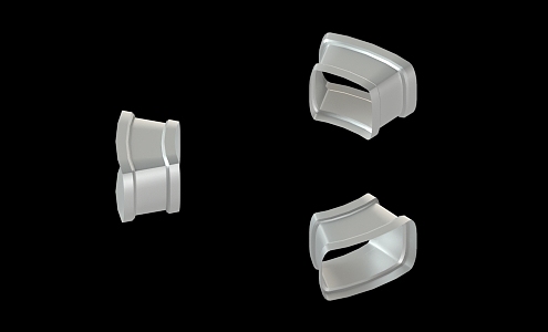 Modern Parts 3d model