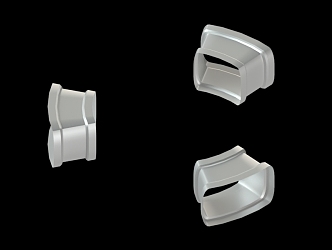 Modern Parts 3d model