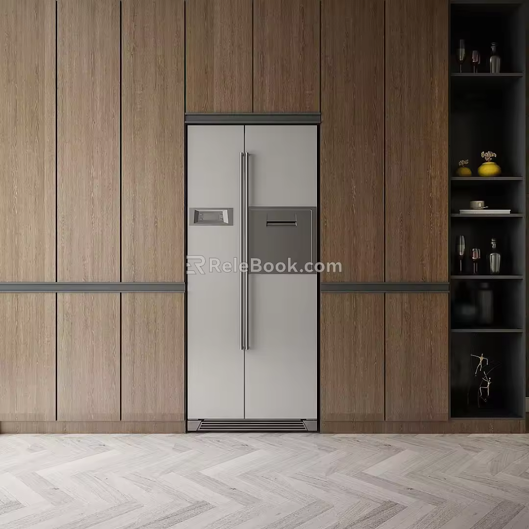 conjoined decorative cabinet 3d model