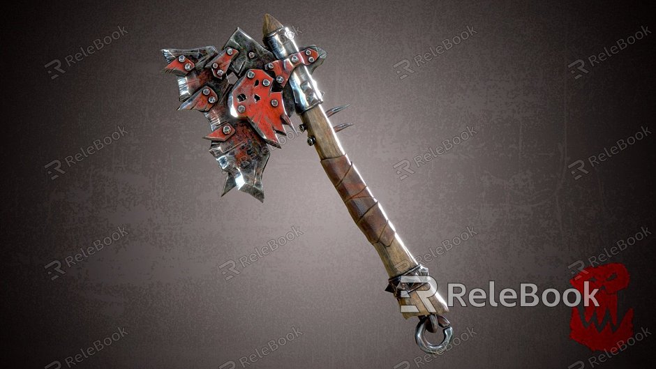 Weapon Orc Chopping Axe model