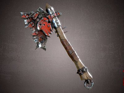 Weapon Orc Chopping Axe model