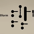 Poliform Various Door Handles in Classic Metal Designs on Light Background