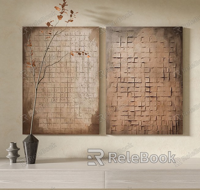 Quiet Wind Decorative Painting model