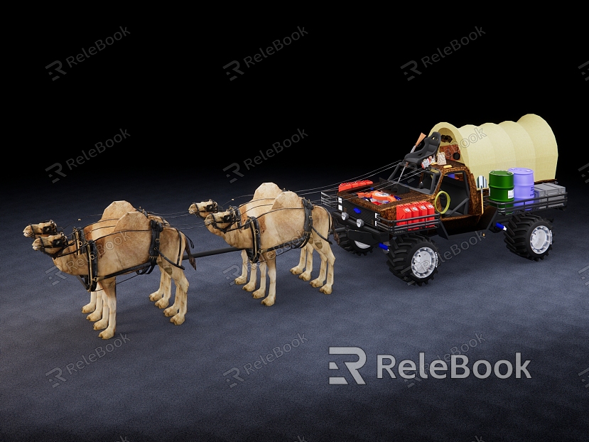 Modern Carriage Camel Carriage model