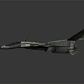Futuristic Spacecraft Model With Advanced Aerospace Design And Cosmic Features