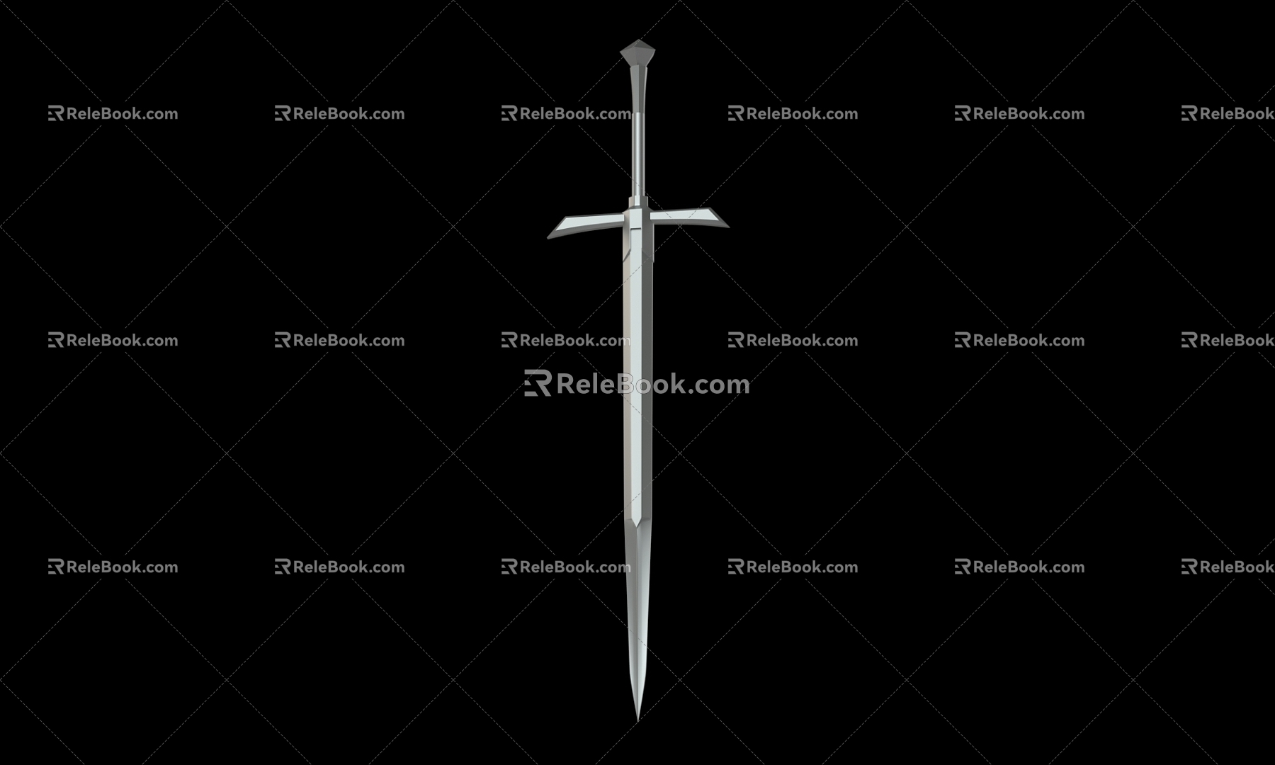 Modern Sword Weapons 3d model