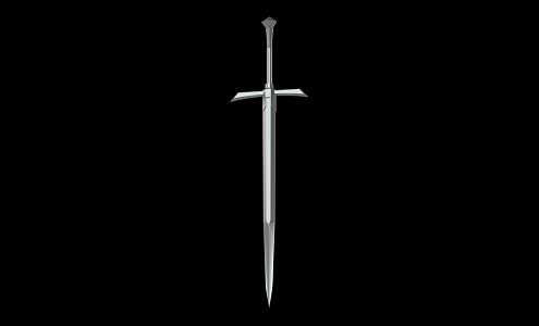 Modern Sword Weapons 3d model