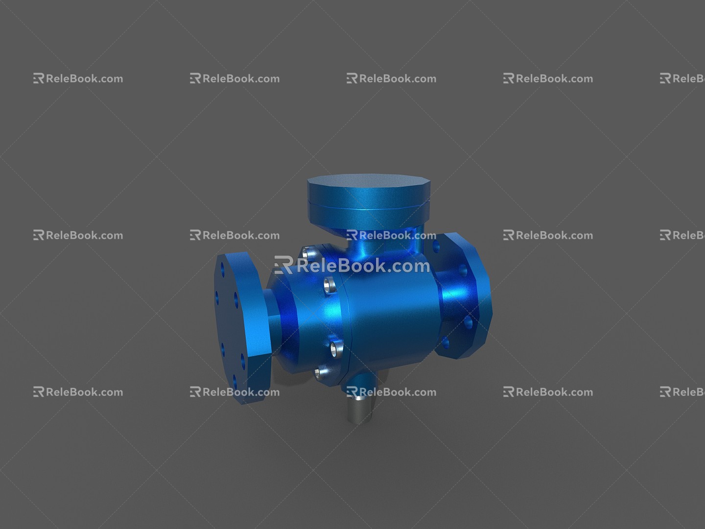 Reverse flow valve valve switch 3d model