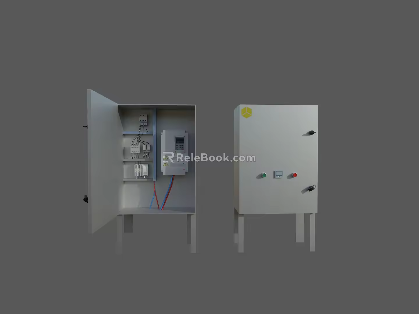 Electric box distribution box distribution cabinet 3d model