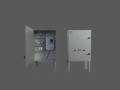 Electric box distribution box distribution cabinet 3d model