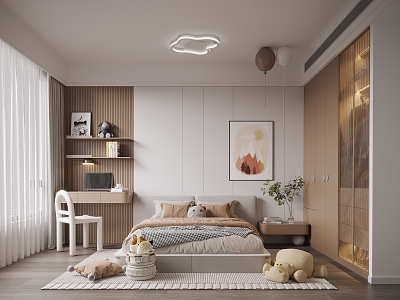 Children's bedroom Modern children's room 3d model