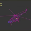 High Definition Spacecraft Model With Rotors And Markings For Cosmic Exploration Missions