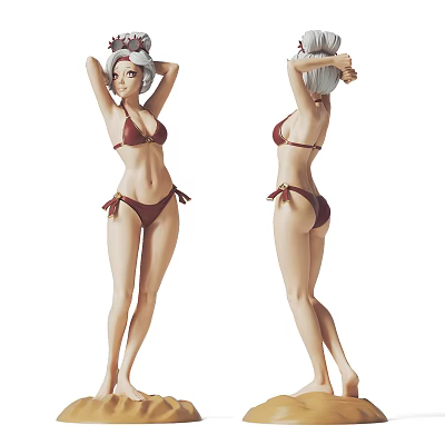 Bikini Girl 3d model
