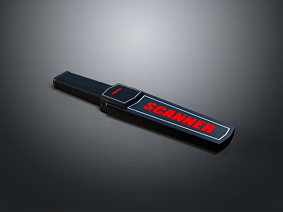 Black Spanner Hand Tool With Red Logo For Home Daily Use And Ergonomic Design 3d model