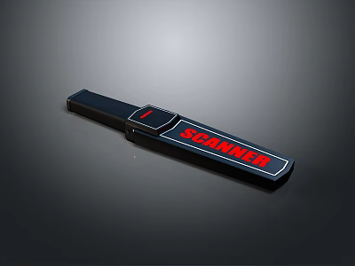 Black Spanner Hand Tool With Red Logo For Home Daily Use And Ergonomic Design 3d model