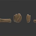 Handmade Rope Storage Organizers With Square Round Shapes And Various Sizes For Home Living