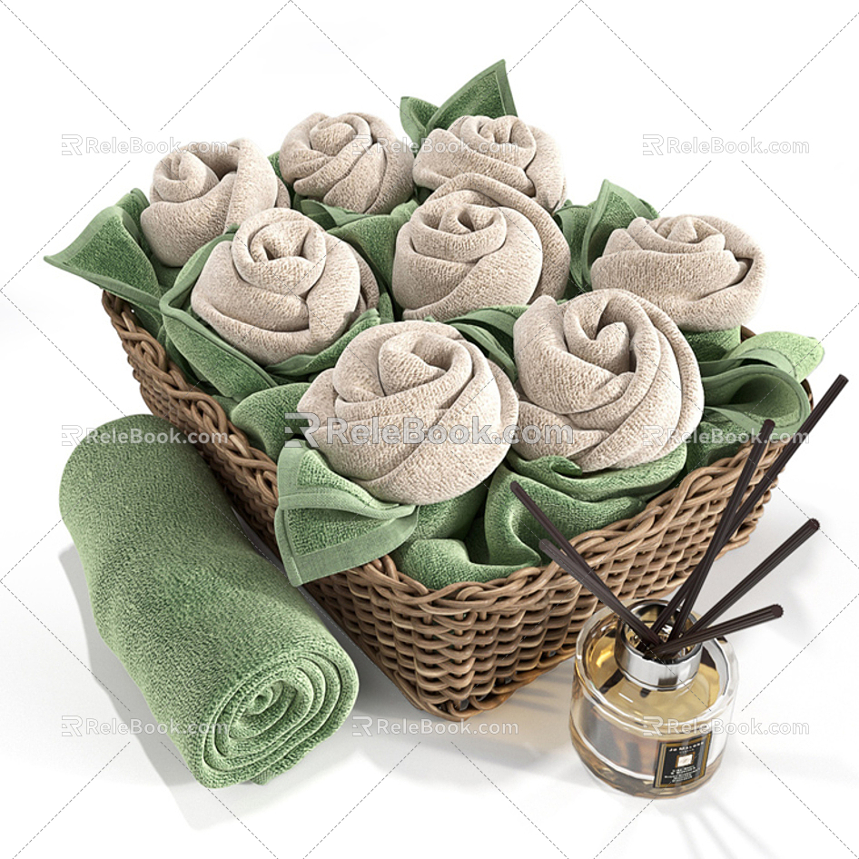 Towel 3d model