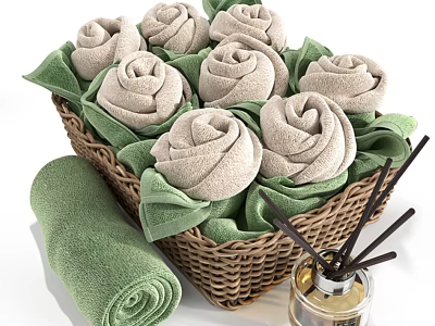 Towel 3d model